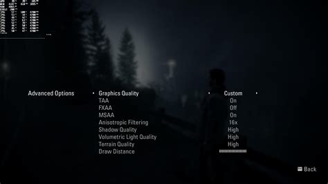 Alan Wake Remastered Pc Performance Analysis