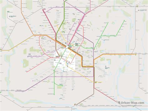 Milan Rail Map - City train route map, your offline travel guide