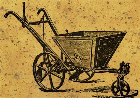 Download Vintage Wheelbarrow Gardening Royalty Free Stock