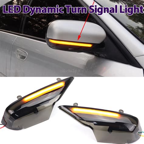 Side Mirror Blinker Indicator Lamp LED Dynamic Turn Signal For Subaru