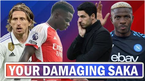 Arteta Warned On Bukayo Saka S Poor Management Victor Osimhen S Case