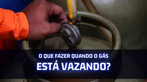 O Que Fazer Quando O Gás Está Vazando