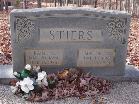 Mattie Sue Gunn Stiers M Morial Find A Grave