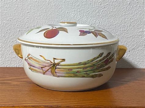 Vintage Royal Worcester evesham Porcelain Handled - Etsy