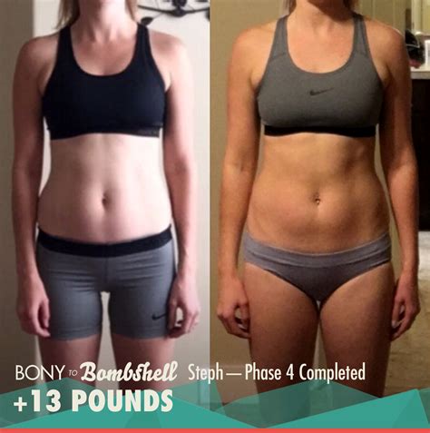 transformation weight gain 7