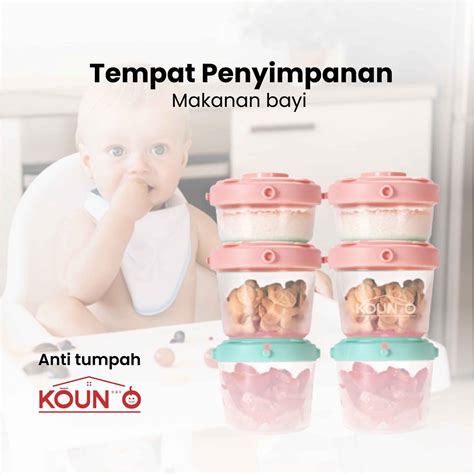 Jual Baby Food Container Mpasi Wadah Tempat Penyimpanan Makanan Kaldu