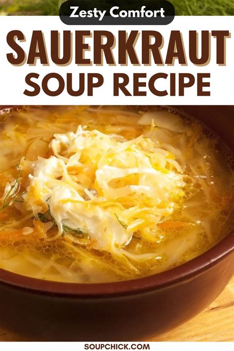 Easy Sauerkraut Soup Recipe Savory And Spicy Notes Oppskrift I 2024