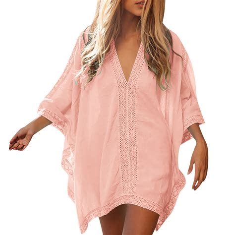 Womens Bathing Suit Cover Ups Swim Bikini Oversized Dresses Swimsuit Coverups Beach Swimwear