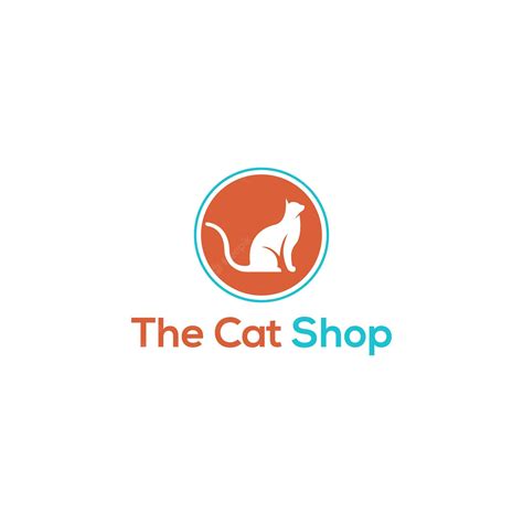 Premium Vector The Cat Shop Logo Pet Logo Animal Logo Versatile