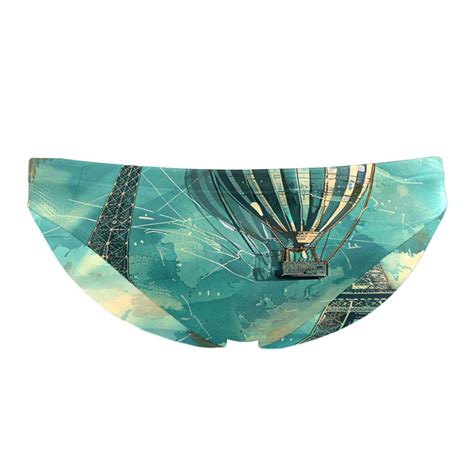 Mens Swim Briefs Swim Briefs For Men Eiffel Tower Hot Air Balloon Walmart