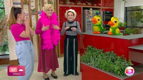 Ana Maria Braga Se Diverte S Sia No Mais Voc Tv Famosos Gshow