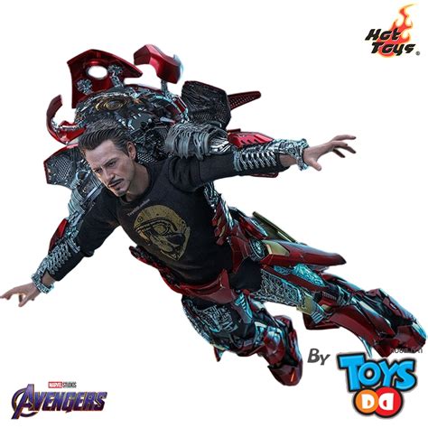 Hot Toys MMS718 The Avengers 16th Scale Tony Stark Mark VII Suit Up Version Collectible Figure