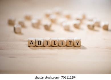 ability word  blocks ability concept stock photo  shutterstock