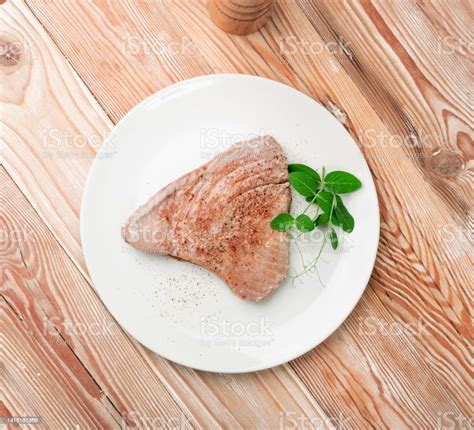 Raw Tuna Steak Stock Photo Download Image Now Above Albacore Tuna