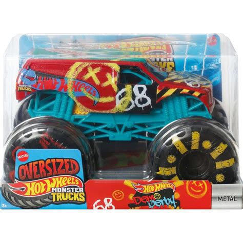 Hot Wheels Monster Trucks Demo Derby Legetøjsbil 3 år 1 24 159 DKK
