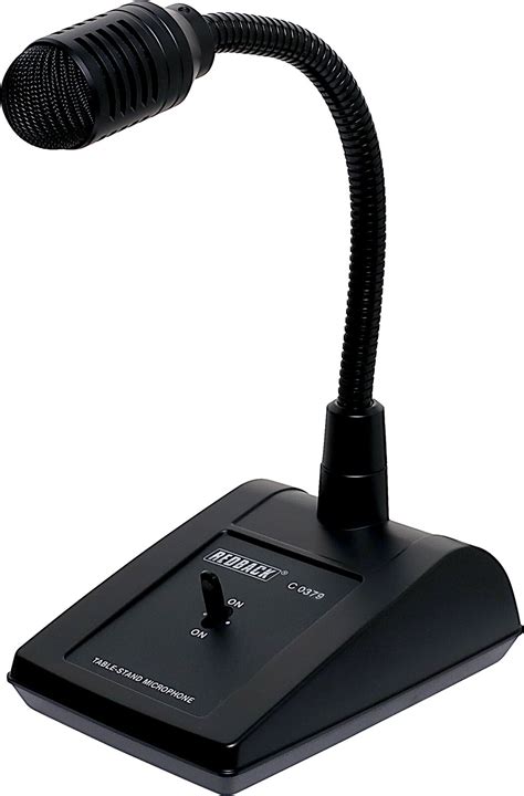 Redback 5 Pin Xlr Desk Paging Microphone Alt C0379 Educational