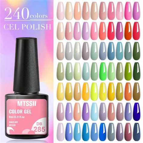 Mtssii Nail Gel Polish Nude Vernis Semi Permanent Nail Art Manicure Soak Off Led Uv Gel Nail