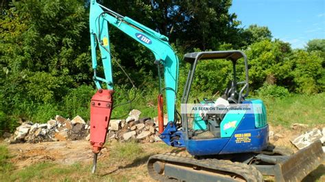 Ihi Nx Excavator Track Hoe Mini Excavator With Breaker