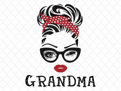 Grandma Svg Design 500 File For Diy T Shirt Mug Decoration And