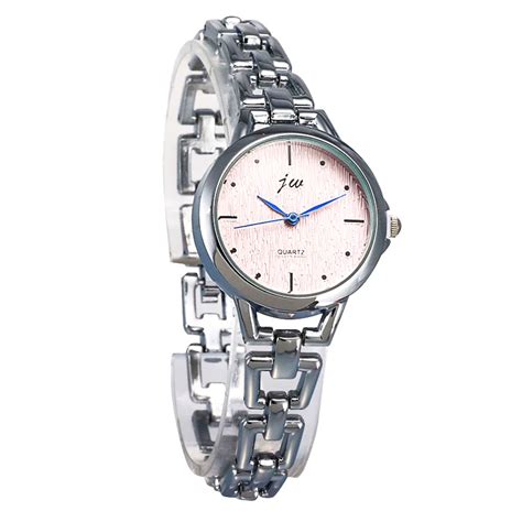 Jw Casual Women Watches Silver Alloy Party Fashion Bracelet Watches