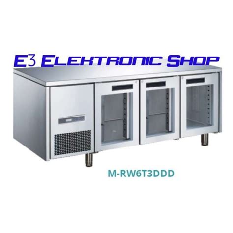 Promo Gea Glass Under Counter Chiller M Rw T Ddd Kulkas Stainless Steel