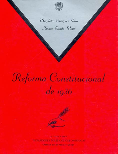 Reforma Constitucional De 1936 Editorial Temis