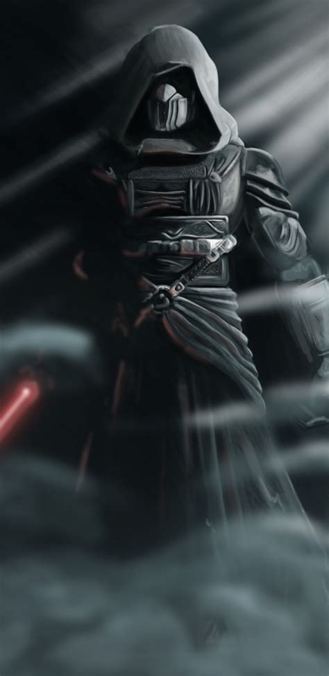 1440x2960 Darth Revan Star Wars With Lightsaber Samsung Galaxy Note 98