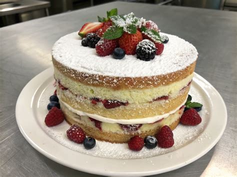 Stunning Vanilla Naked Cake Recipe For Special Occasions