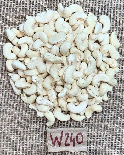 Raw W240 White Whole Cashew Nuts Packaging Size Loose At Rs 830 Kg In