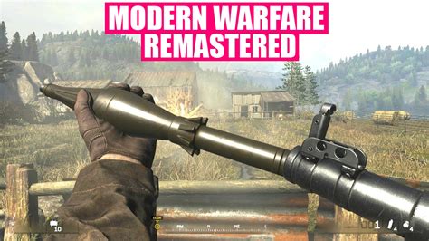 Call Of Duty Modern Warfare Remastered Weapons Sounds And Reload