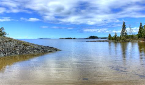 Bay Of Nipigon At Lake Nipigon Ontario Canada Image Free Stock