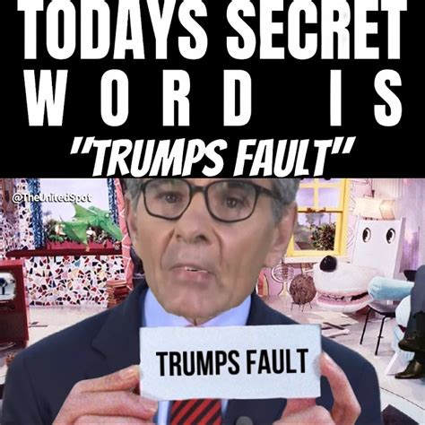 Todays Secret Word Is Trumps Fault” Funny Comedy Parody Youtube