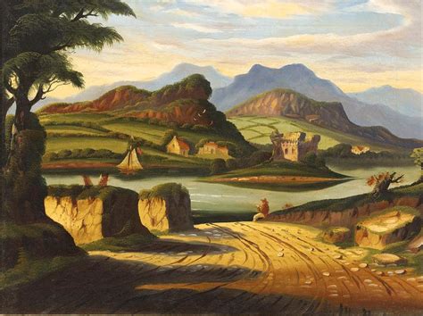 thomas chambers painting - Bing | Lake landscape, Tile murals, Landscape