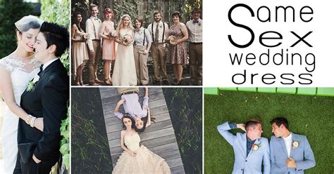 Same Sex Bridal Dress Praew Wedding All About Love And Wedding