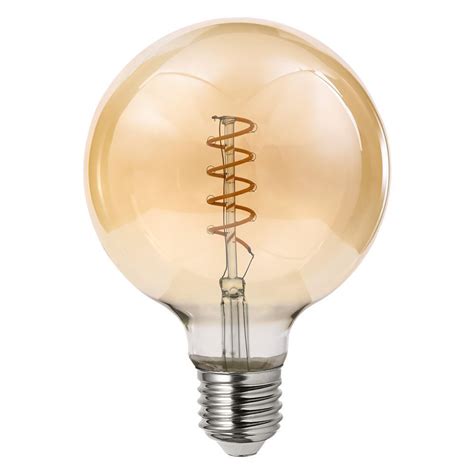 Ampoule Led E G Ambr E Filament D Co Vintage