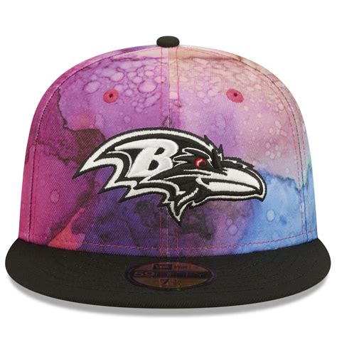 New Era Baltimore Ravens Nfl Crucial Catch 2022 Ink Dye 59fifty Fitted