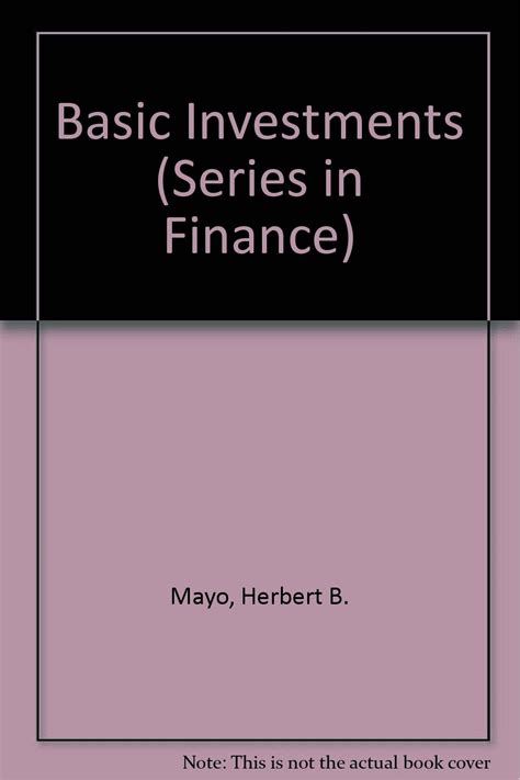 basic investments series  finance mayo herbert