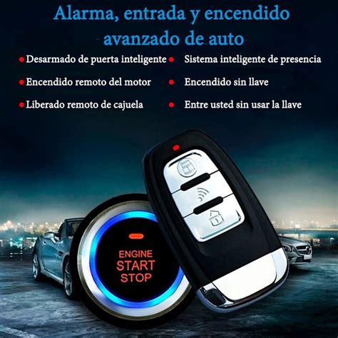 Boton Encendido Alarma Automovil Encendido Remoto Auto Pke 2 889 Alarmas Para Autos Audio