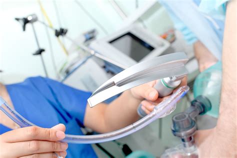 Endotracheal Intubation Or Resuscitation Doctor Nurse Patient Icm