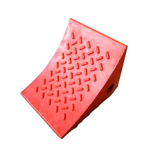 Factory Polyurethane Urethane Wheel Stopper Pu Foam Wheel Chocks