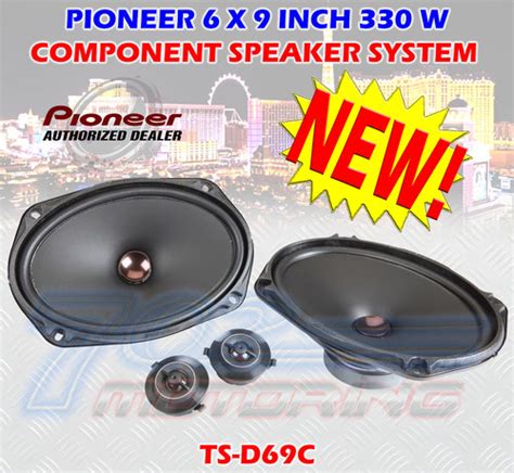 Pioneer Ts D C D Series X Way Component Speakers Watts Max