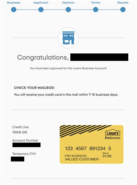 LOWE'S Business Account Approved!*UPDATE* - myFICO® Forums - 5522153