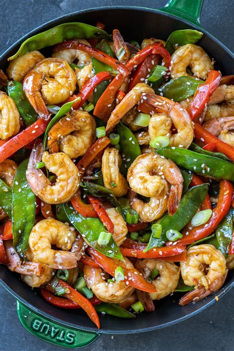 Shrimp Stir Fry Recipe (One Pan) - Momsdish