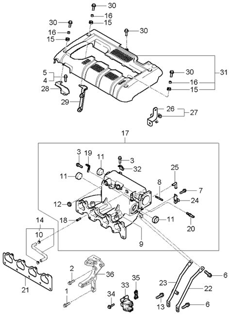 2924023370 Genuine Kia Engine Cover Assembly