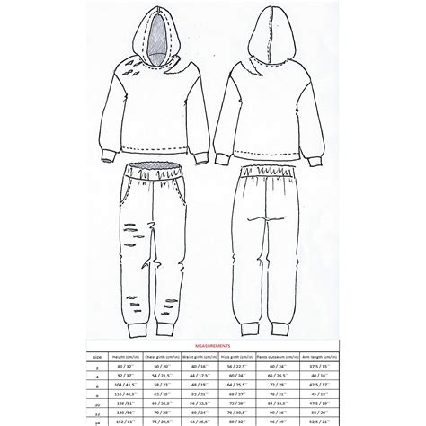 Slits Tracksuit Helen Sewing Patterns