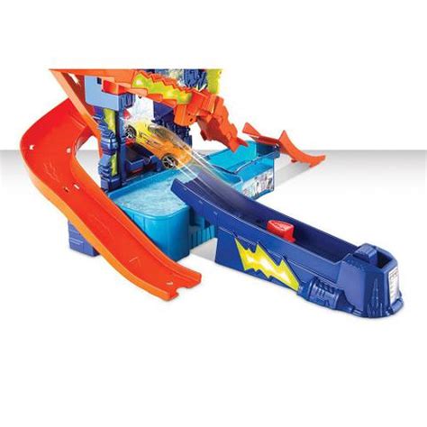 Pista Hot Wheels Color Splash Esta O Cient Fica Mattel Fun Pistas Magazine Luiza