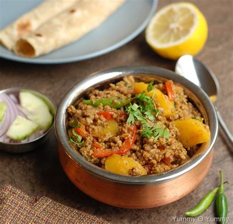 Keema Aloo Minced Meat With Potatoes