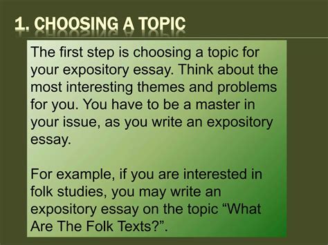 What Is An Expository Essay Ppt Free Download