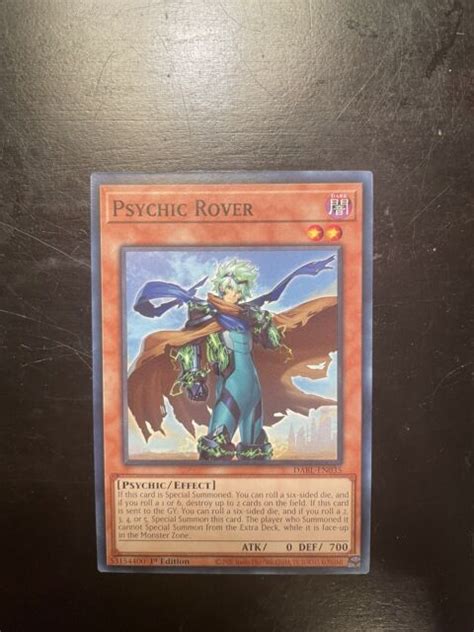 Yu Gi Oh Tcg Psychic Rover Darkwing Blast Dabl En St Edition