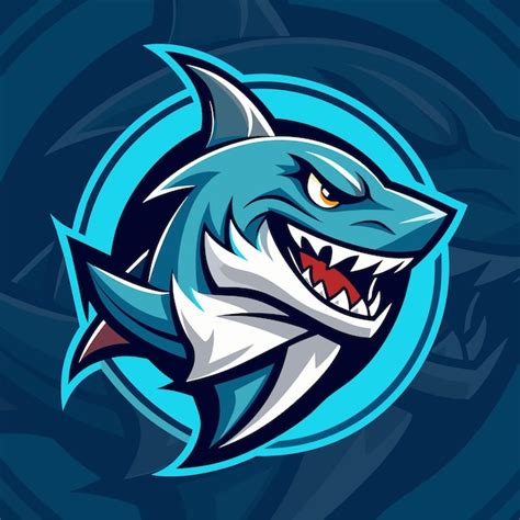 Premium Vector Angry Shark Mascot Logo